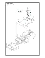 Husqvarna RIDER BATTERY - Frame