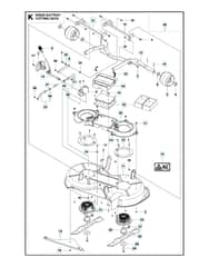 Husqvarna RIDER BATTERY - Mower Deck & Cutting Deck