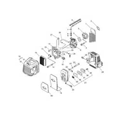 Muffler, Air Cleaner