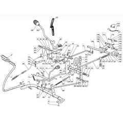 RM1228 H - 2010 - 2T0210233/M10 - Mountfield Ride On Mower Controls Diagram