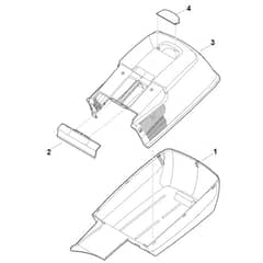 Stihl RM248.2 T - Grass Catcher Bag - Parts Diagram