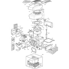 RM45 - 2007 - 118550157/0_060001RM45 - Stiga Engine Engine Diagram