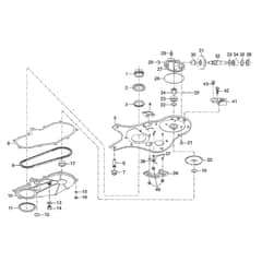 Cobra RM48SPK - TN1951SXRK Drive Shaft Unit Diagram