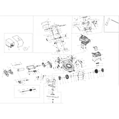 Cobra RM514SPC - Rear Roller 4 Speed April 2018 Main Diagram
