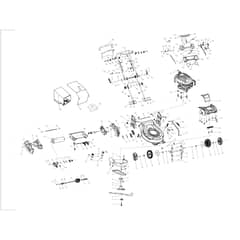 Cobra RM514SPC - Lawn Mower Aug 2020 Main Diagram