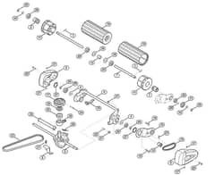 Genuine Stihl RM545.0 VR / E - Shaft, Drive