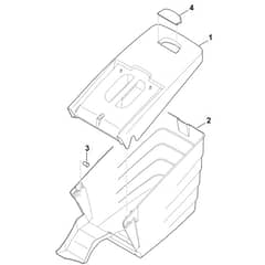 Stihl RM545.1 T - Grass Catcher Bag - Parts Diagram