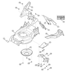 Genuine Stihl RM650.0 V / C - Housing
