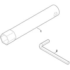 Stihl RM655.1 RS - Tools - Parts Diagram