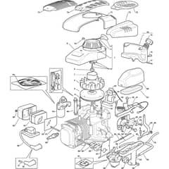 RM65 - 2007 - 118550192/0_060001RM65 - Stiga Engine Engine Diagram