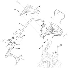 Stihl RMA239.1 C - Handle - Parts Diagram