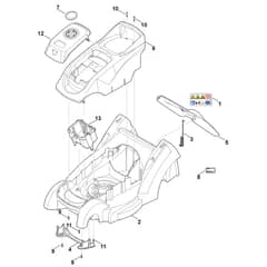 Stihl RMA239.1 - Housing - Parts Diagram