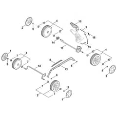 Stihl RMA248.3 - Chassis - Parts Diagram
