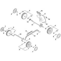 Stihl RMA253.3 - Chassis - Parts Diagram