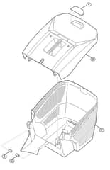 Genuine Stihl RMA443 1 TC / E - Grass catcher bag