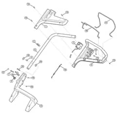 Genuine Stihl RMA448.0 TC / A - Handle