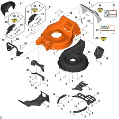 Stihl RMA756.0 V - Housing 02 - Parts Diagram