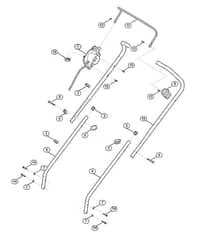 Genuine Stihl RME235.0 / A - Handle
