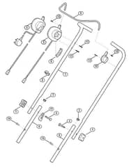Genuine Stihl RME339 / A - Handle