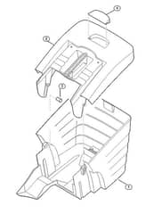 Genuine Stihl RME339 / E - Grass catcher bag