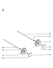 Husqvarna ROYAL 46RC - Wheels & Tyres