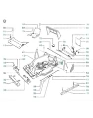 Husqvarna ROYAL 48 BRIGGS & STRATTON - Frame