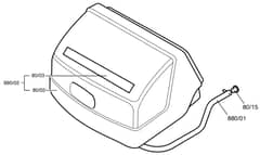 Atco Royale 20 - F016310042 - Grass Collector Assembly