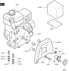 Atco Royale 24 IC - F016310542 - Engine Mount Assembly