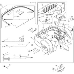 Echo RP-1250 Body Bumper