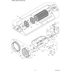 Echo RP-1250 Wheel, Motor and Gear box