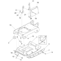 Belle RPC 55 - Baseplate Assembly