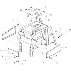 Belle RPC 55 - Frame Assembly