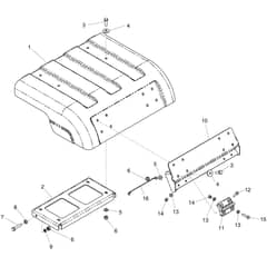 Belle RPC 60 - Top Cover (Up To S.N. 043179)