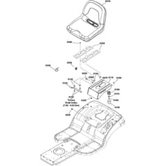 Snapper RPX210 2691704-00 Seat Group