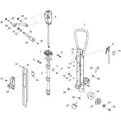 Belle RPX 35 - Handle Assembly