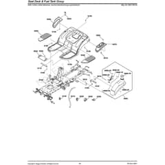 Snapper RPX360 2691706-00 Seat Group