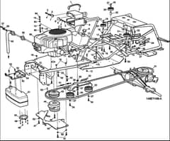 Hayter Heritage RS17-102H - 149E (149E270000001 - 149E280999999) - Engine - Battery