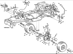 Hayter Heritage RS17-102H - 149E (290000001 - 290999999) - Rear Axle