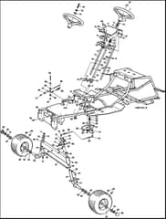 Hayter Heritage RS17-102H - 149E (290000001 - 290999999) - Steering - Front Axle