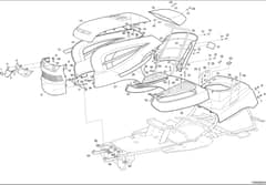 Hayter Heritage RS17-102H - 149A (149A001001 - 149A099999) - Engine Cover