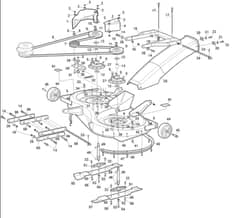 Hayter Heritage RS17-102H - 149A (149A001001 - 149A099999) - Cutterdeck