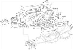 Hayter Heritage RS82H - 148C (148C001001 - 148C099999) - Engine Cover