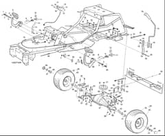 Hayter Heritage RS82H - 148D (148D260000001 - 148D260999999) - Rear Axle