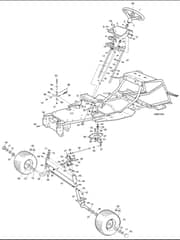 Hayter Heritage RS82H - 148E (270000001 - 270999999) - Steering - Front Axle