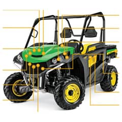John Deere RSX860M Gator - Quick Reference Guide