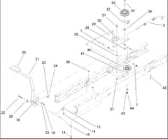 Hayter RT380H - 135E (135E280000001 - 135E280999999) - Traction Clutching Assy