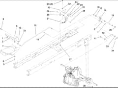 Hayter RT380H - 135E (135E290000001 - 135E290999999) - Hydro Transaxle Control Assy