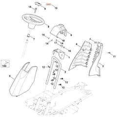 Stihl RT4082.0 - Dashboard - Parts Diagram