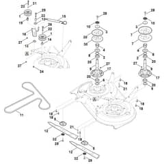 Stihl RT4097.1 SX - Blade Drive - Parts Diagram