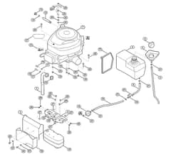 Genuine Stihl RT5097.0 C / H - Engine, tank